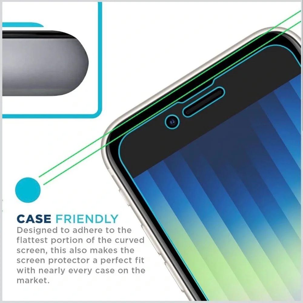 Cell phone Tempered Glass Screen Protector, new